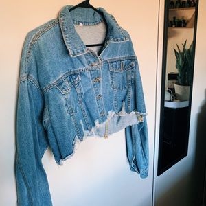 DENIM✨ cropped jacket